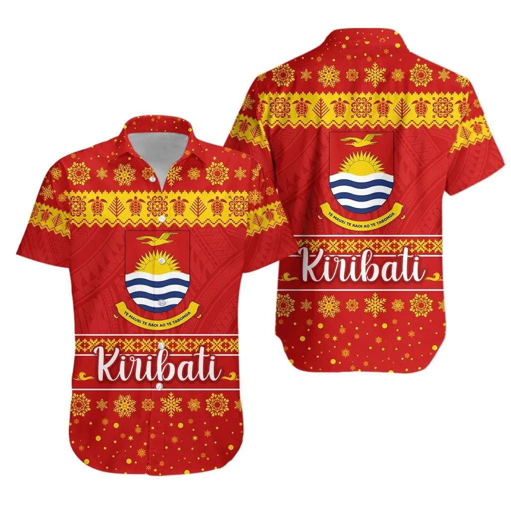 Kiribati Christmas Hawaiian Shirt Simple Style Lt8_1