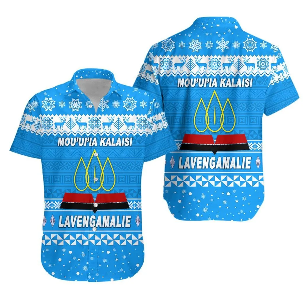 Lavengamalie College Christmas Hawaiian Shirt Simple Style Lt8_1