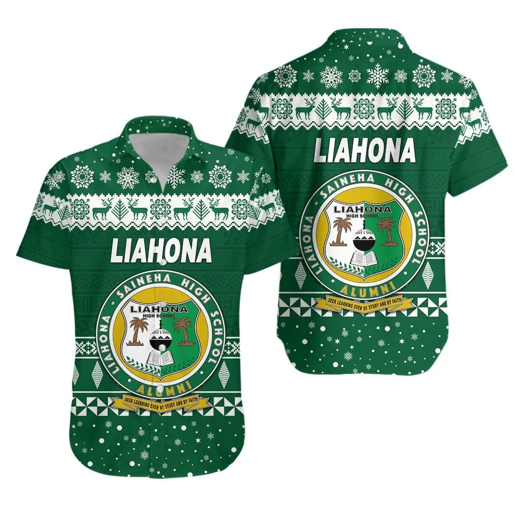 Liahona High School Christmas Hawaiian Shirt Simple Style Lt8_1