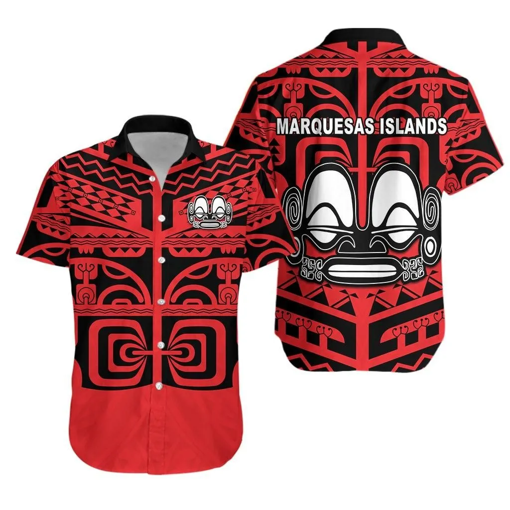 Marquesas Islands Hawaiian Shirt   Marquesas Tattoo Lt13_1