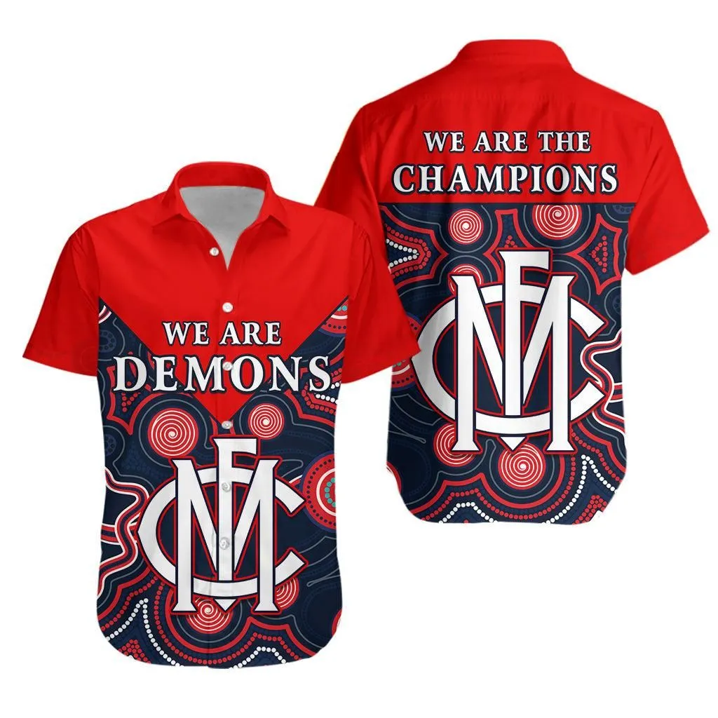 Melbourne Demons 2021 Hawaiian Shirt   We Are The Champions Lt13_1
