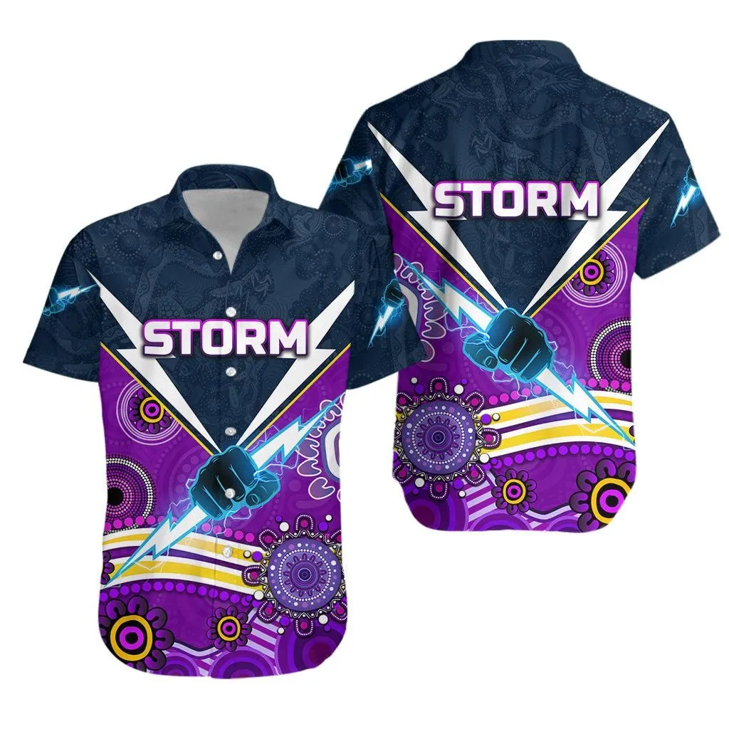 Melbourne Storm Hawaiian Shirt 2021 Indigenous Lt8_1