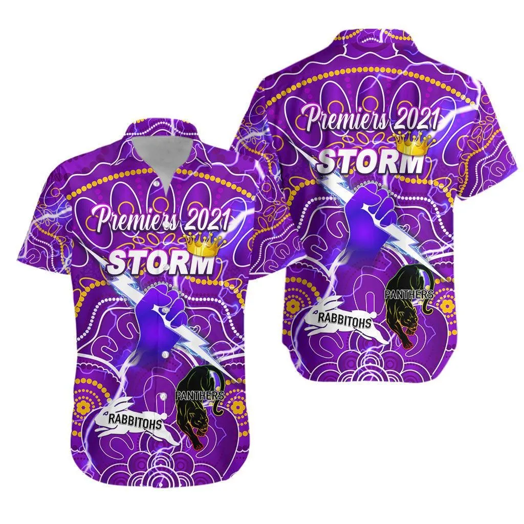 Melbourne Storm Hawaiian Shirt 2021 Indigenous Premiers   The King Lt8_1