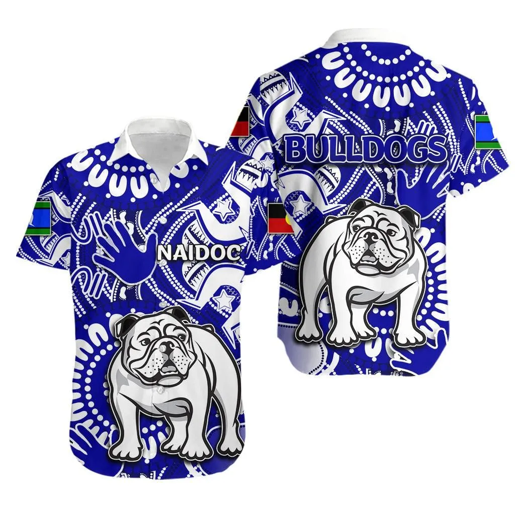 Naidoc Bulldogs Hawaiian Shirt Naidoc Patterns Lt6_1