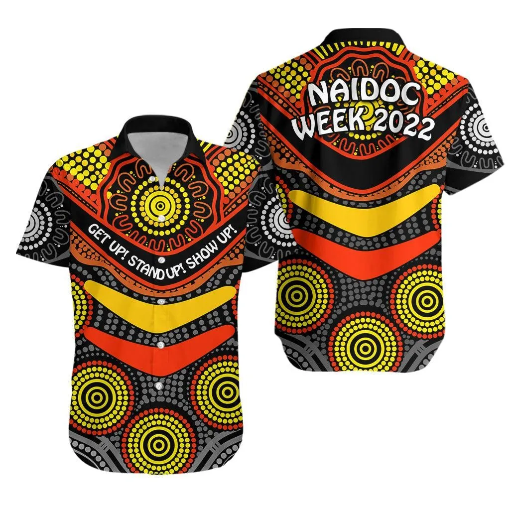 Naidoc Week 2022 Hawaiian Shirt Aboriginal Get Up Stand Up Show Up Lt13_0
