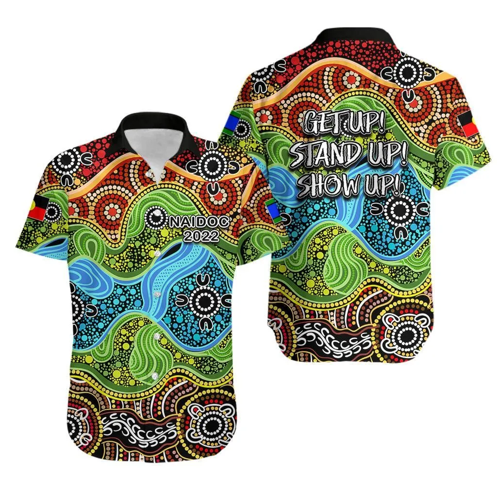 Naidoc Week 2022 Hawaiian Shirt Indigenous Style Lt6_1