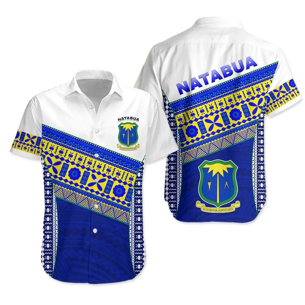 Natabua High School Fiji Hawaiian Shirt Nhs Polynesian Lt13_1