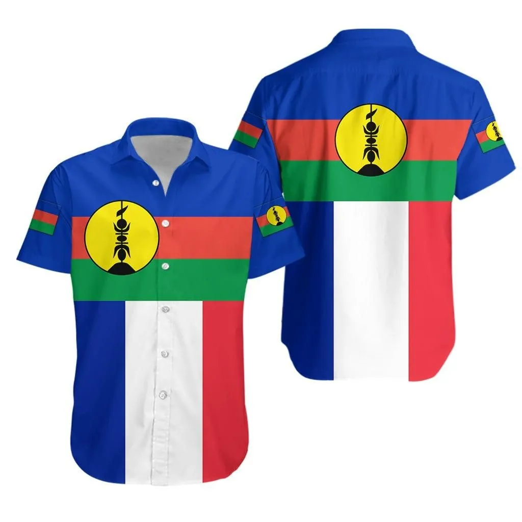 New Caledonia Hawaiian Shirt Flag Vibes Lt8_1