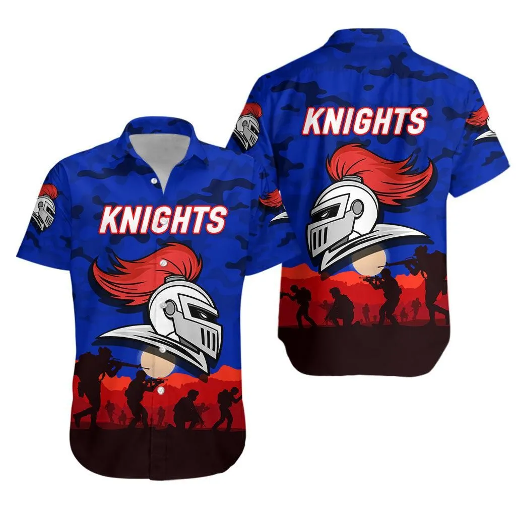 Newcastle Knights Anzac 2022 Hawaiian Shirt Simple Style Lt8_1 thekingshirt