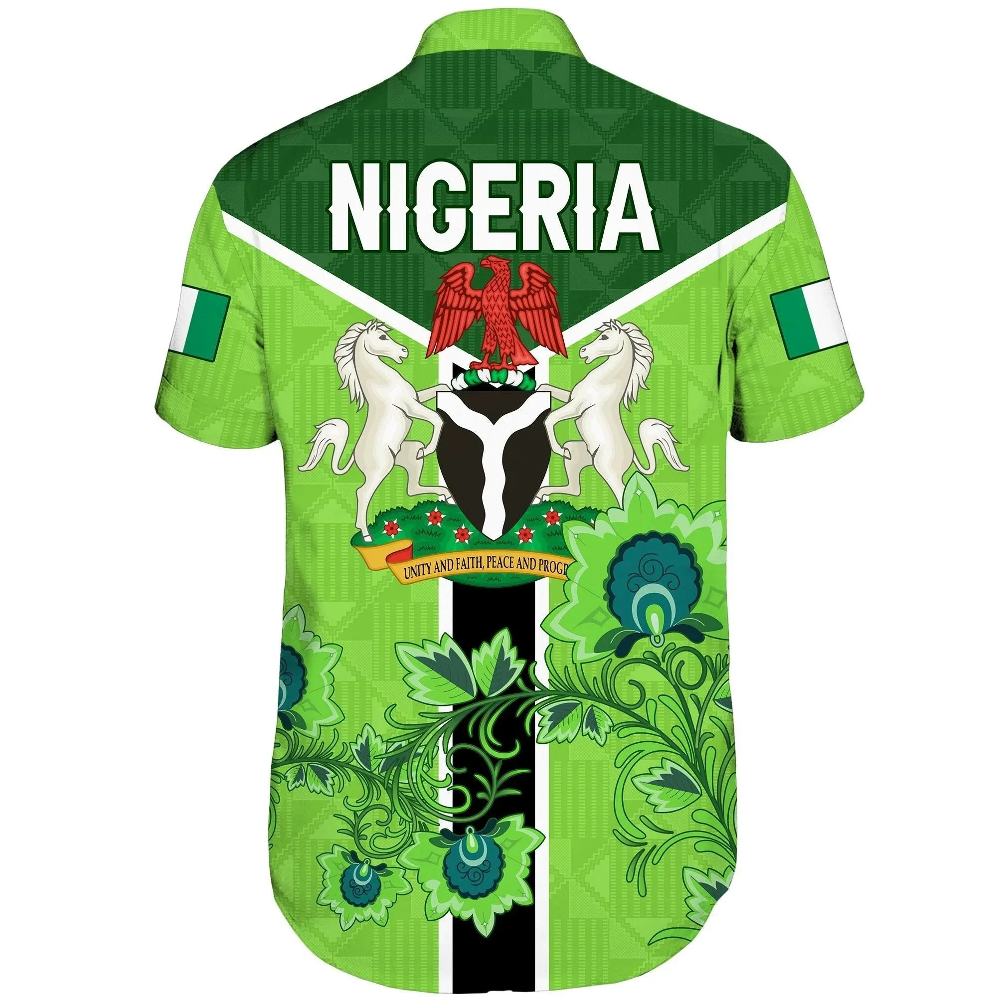 Nigeria Is My Homeland Shorts Sleeve Shirt Rlt8_0 thekingshirt
