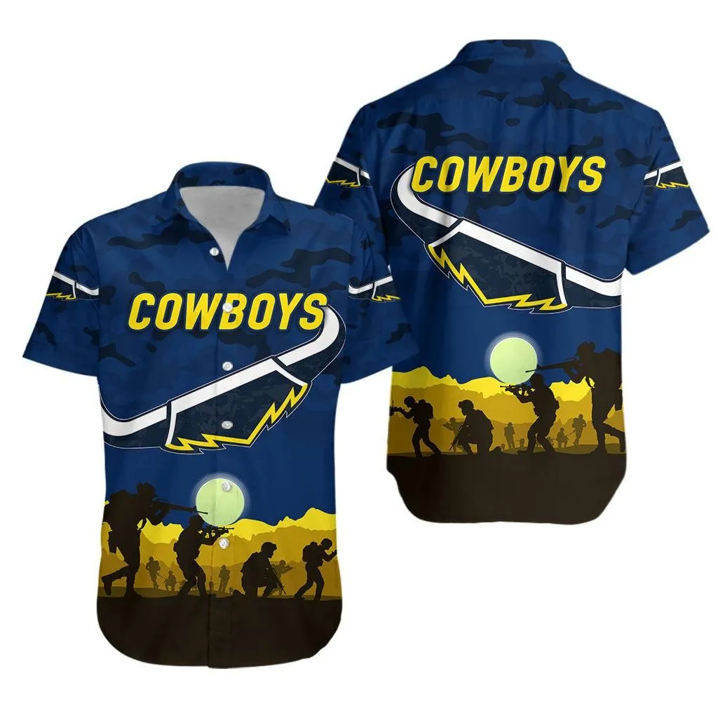 North Queensland Cowboys Anzac 2022 Hawaiian Shirt Simple Style   Blue Lt8_1 thekingshirt