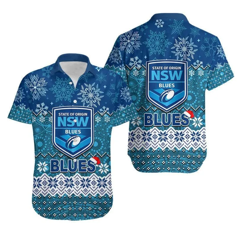 Nsw Blues Chritmas 2022 Hawaiian Shirt Rugby Lt6_0 thekingshirt