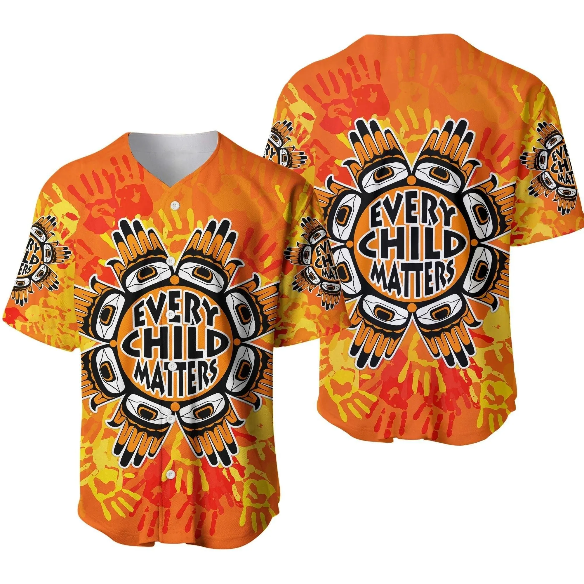 Orange Shirt Day Baseball Jersey Every Child Matters New Simple Style Lt8_0 thekingshirt