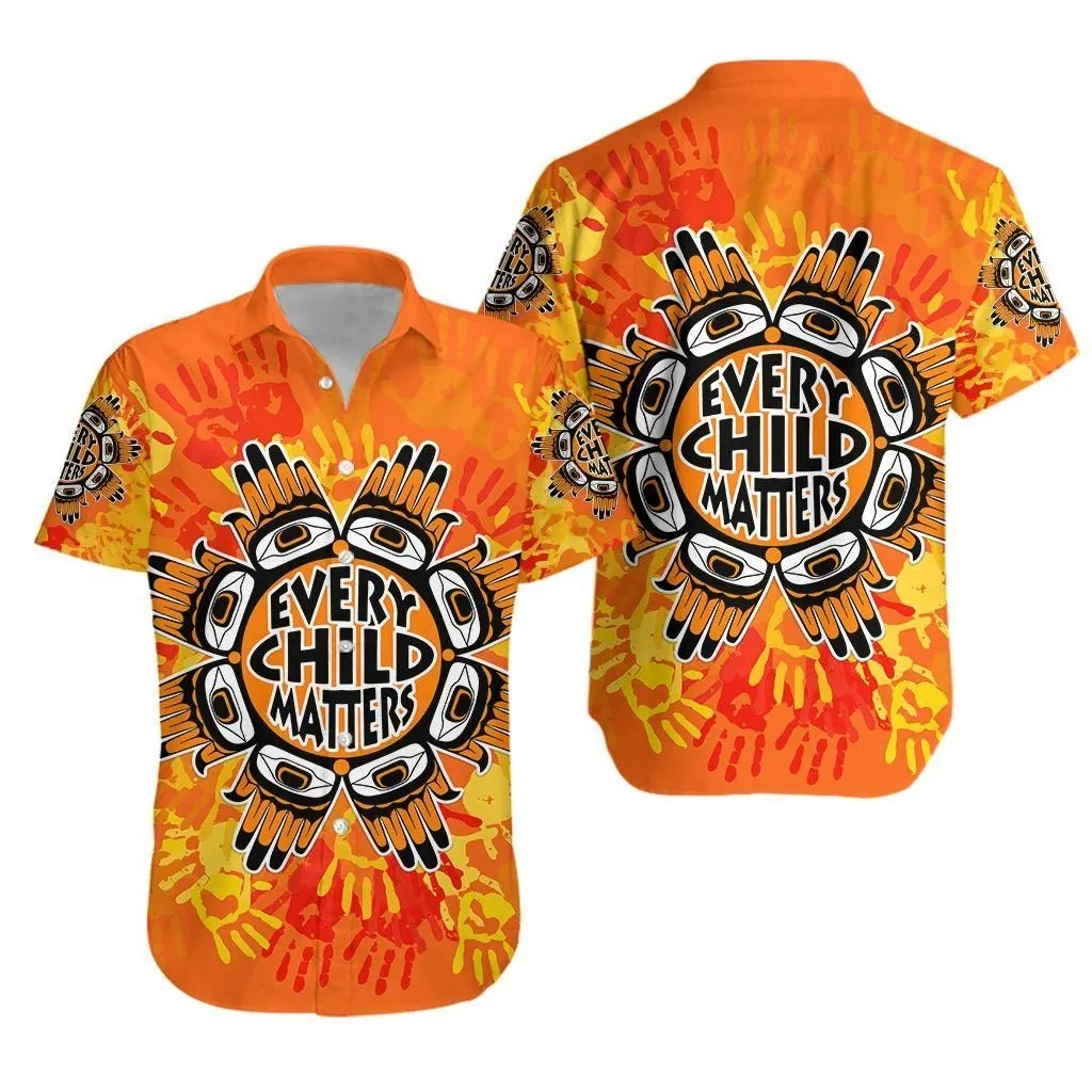 Orange Shirt Day Hawaiian Shirt Every Child Matters New Simple Style Lt8_1 thekingshirt