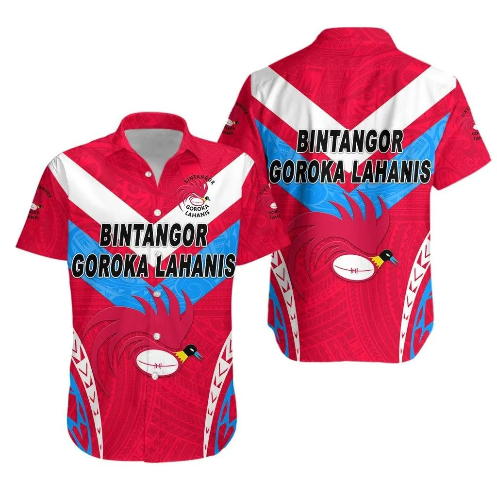 Papua New Guinea Bintangor Goroka Lahanis Hawaiian Shirt Rugby Original Style Red Lt8_1