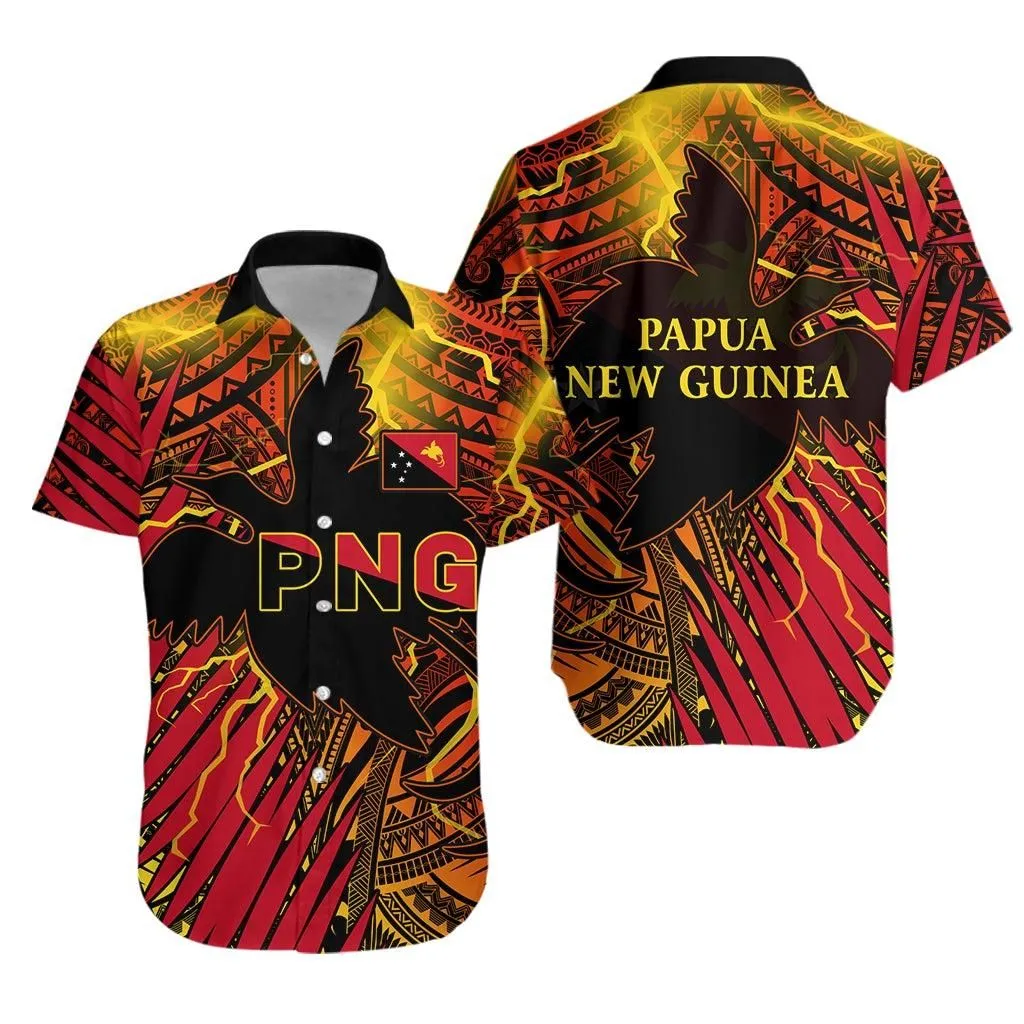 Papua New Guinea Hawaiian Shirt Style Stalwart Polynesian Lt13_1