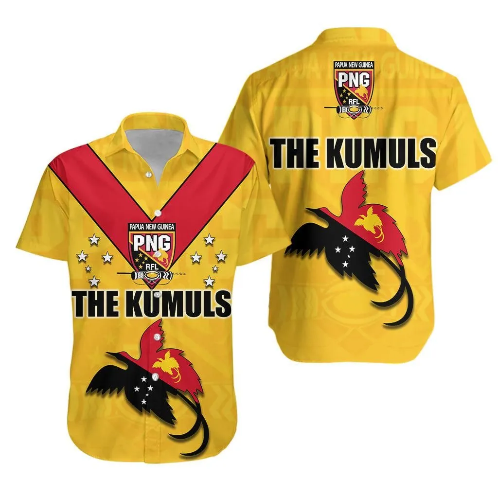 Papua New Guinea Rugby The Kumuls Hawaiian Shirt   Lt20_0