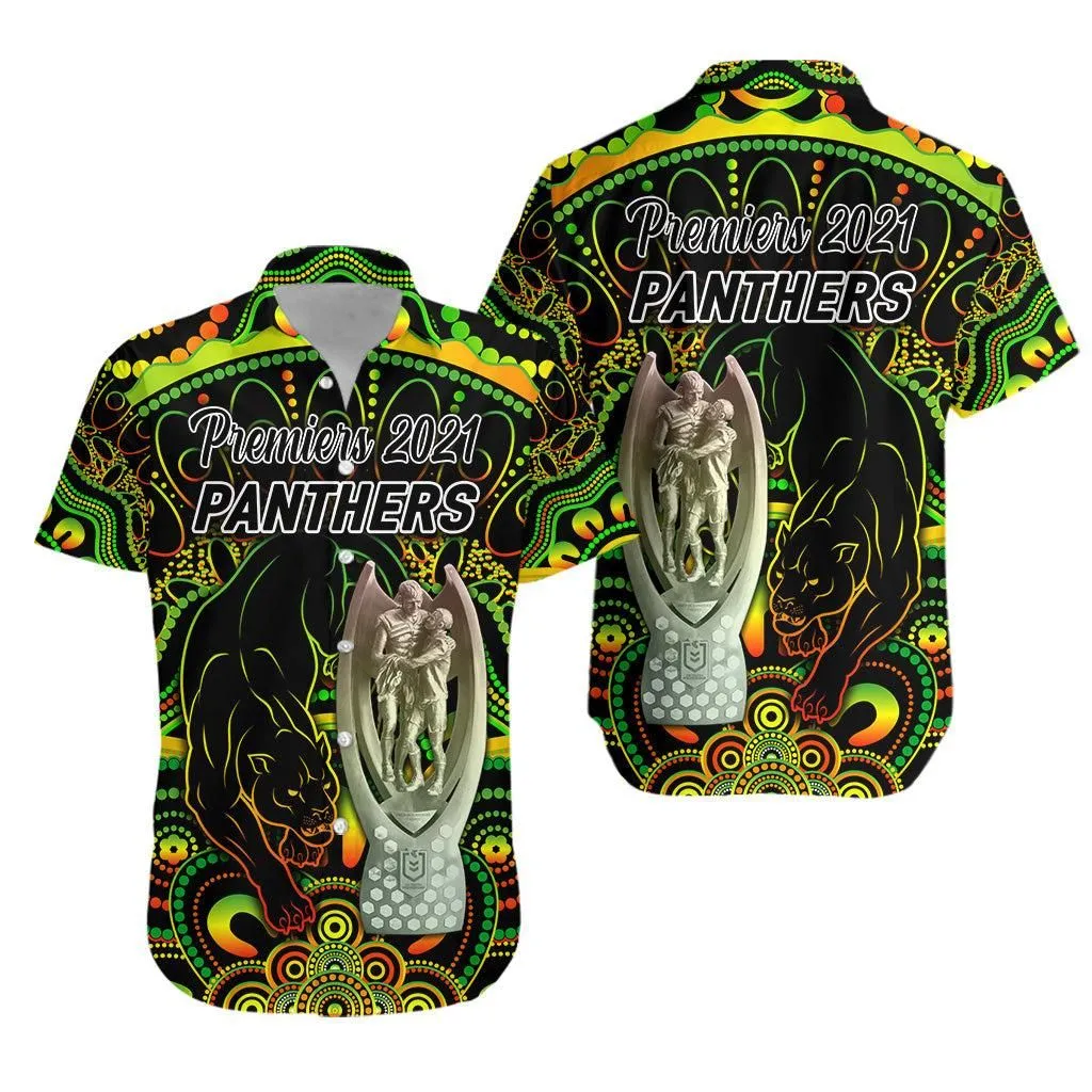 Penrith Panthers Hawaiian Shirt 2021 Indigenous Premiers   Trophy Lt8_1