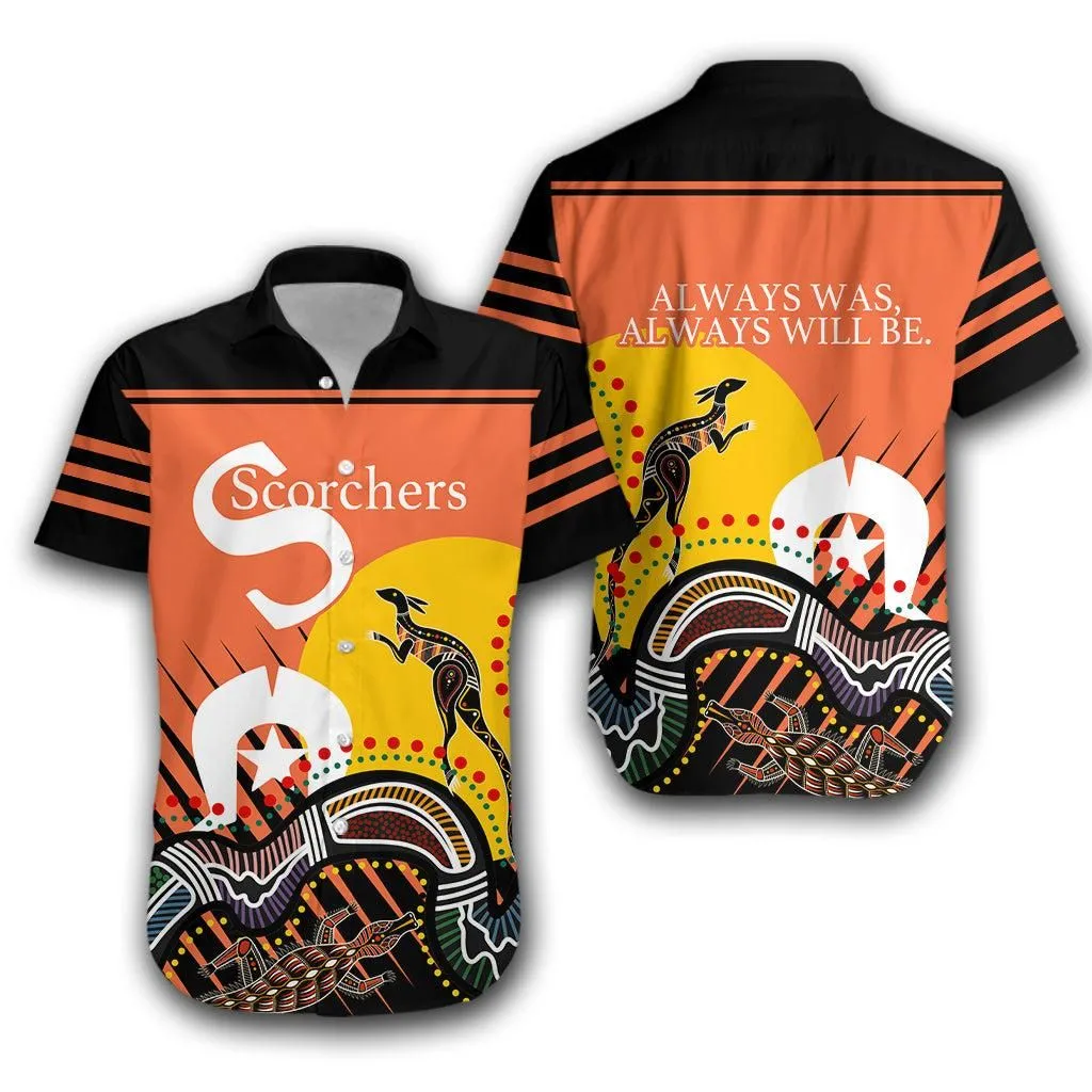 Perth Hawaiian Shirt Scorchers Naidoc Week Aboriginal   Lt16_1