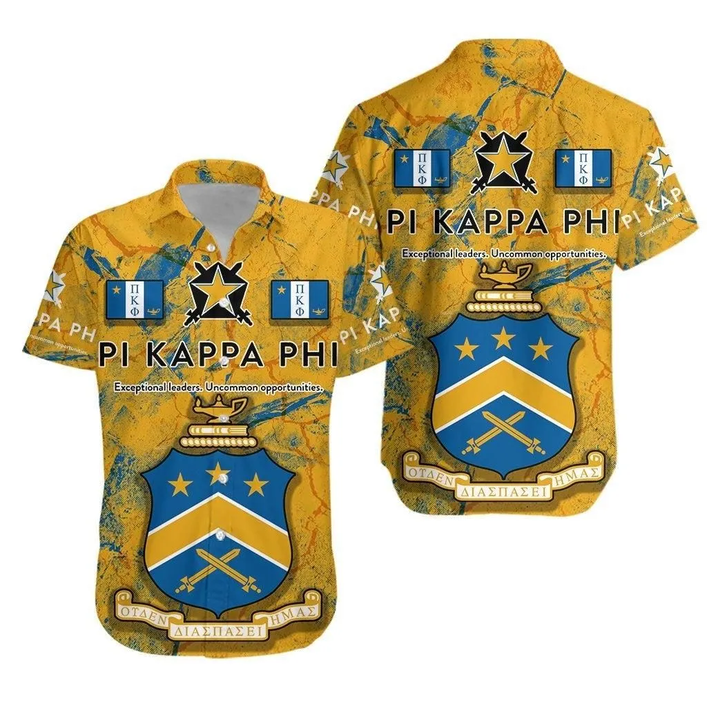 Pi Kappa Phi Letters Hawaiian Shirt Lt20_0