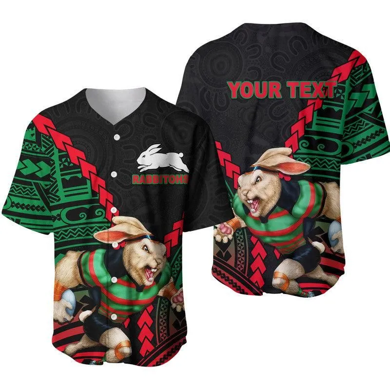 Rabbitohs Rugby Baseball Jersey Shirtoodie Mix Polynesian Lt6_0