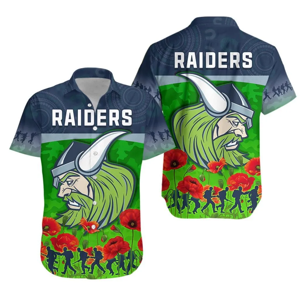 Raiders Anzac 2022 Hawaiian Shirt The Milk Lest We Forget Lt13_0