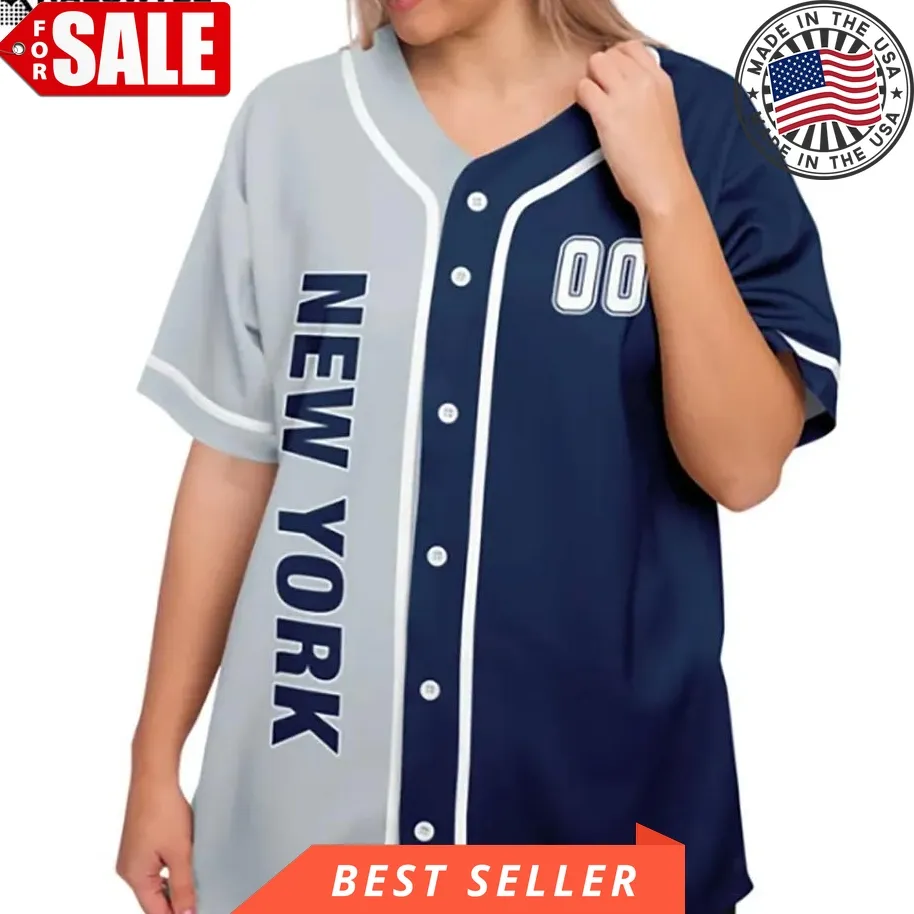 Custom Yankees Baseball Jersey Basic Graphic Unisex Style Sport Gifts Lovers Unisex Tshirt