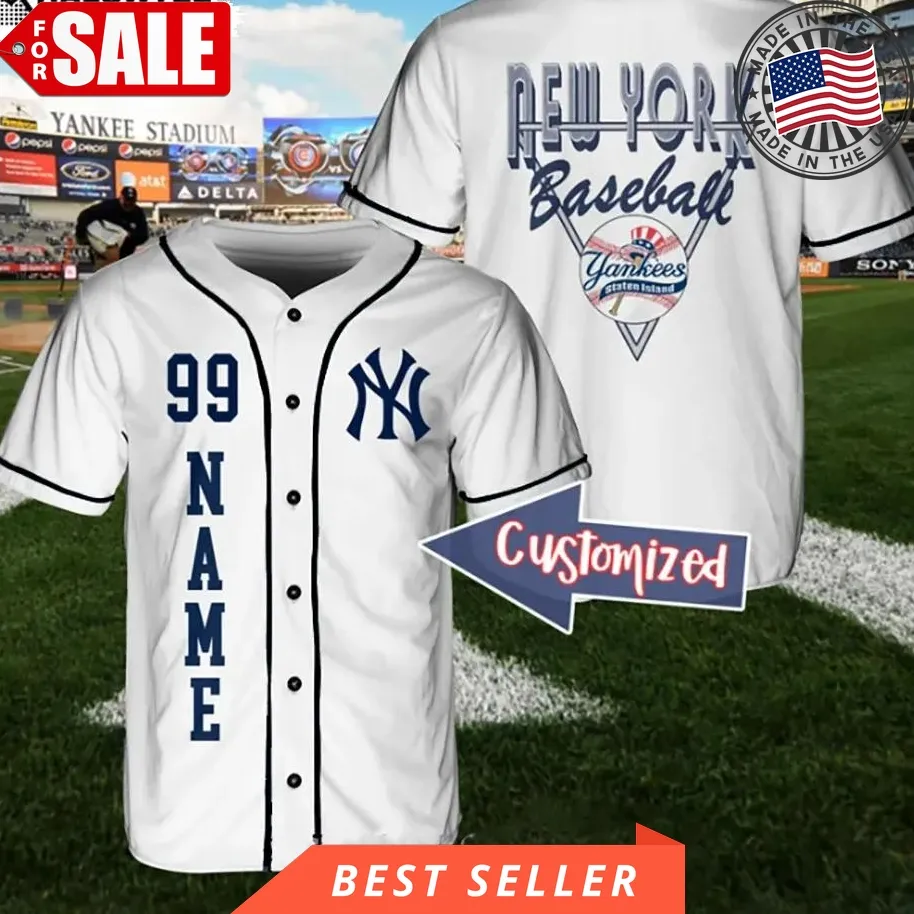 Custom Yankees Baseball Jersey Graphic Unisex Gift For Baseball Lovers Unisex Tshirt