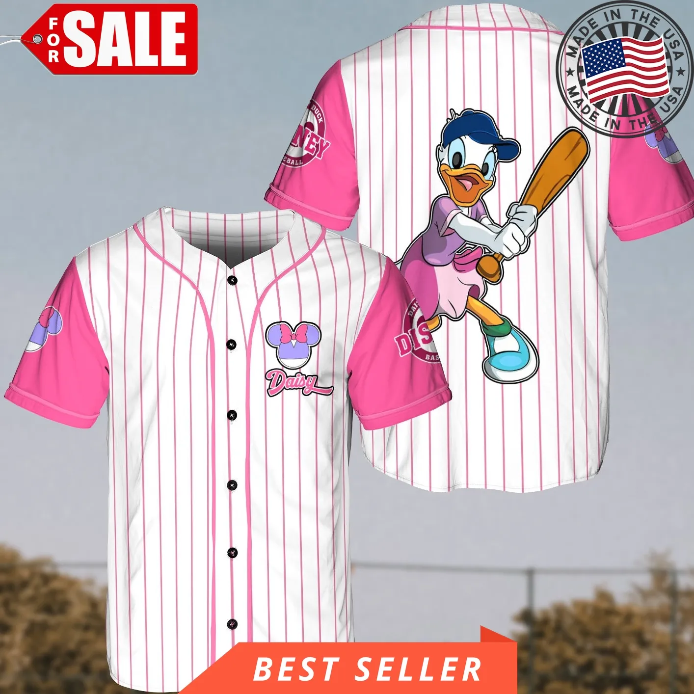 Daisy Duck Disney Disney Cartoon Design Mlb Baseball Jersey