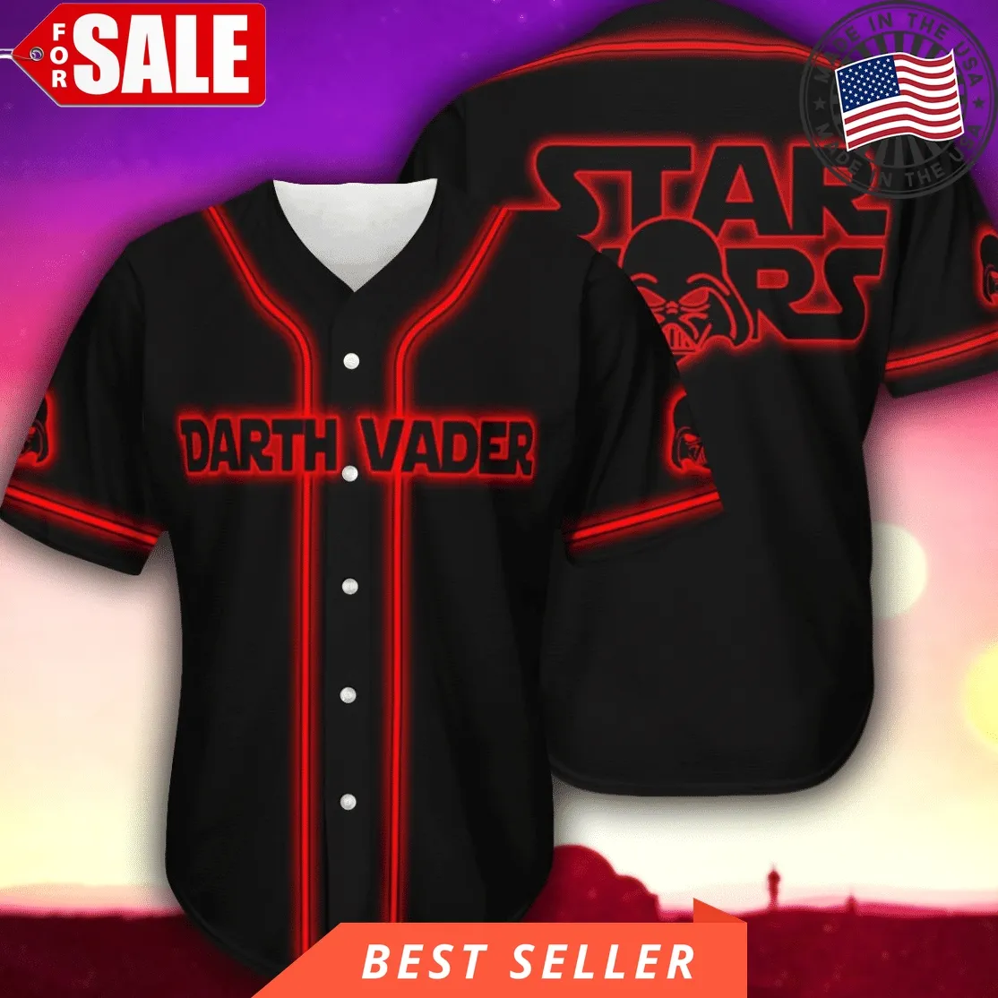 Darth Vader Baseball Tee Jersey Shirt Unisex Men Women