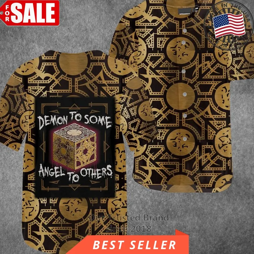 Demon To Some Angel To Others Baseball Jersey