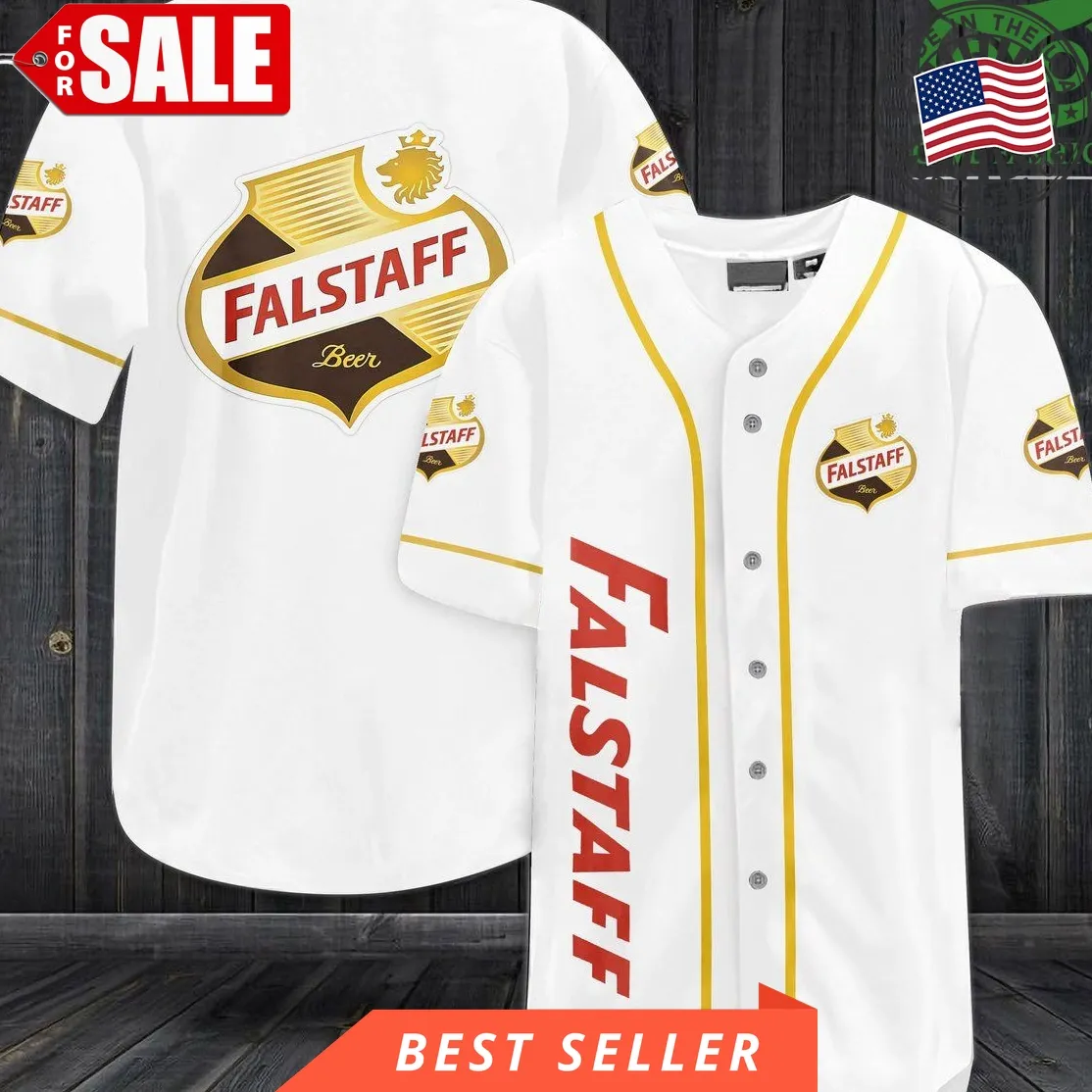 Falstaff Baseball Jersey Shirt 