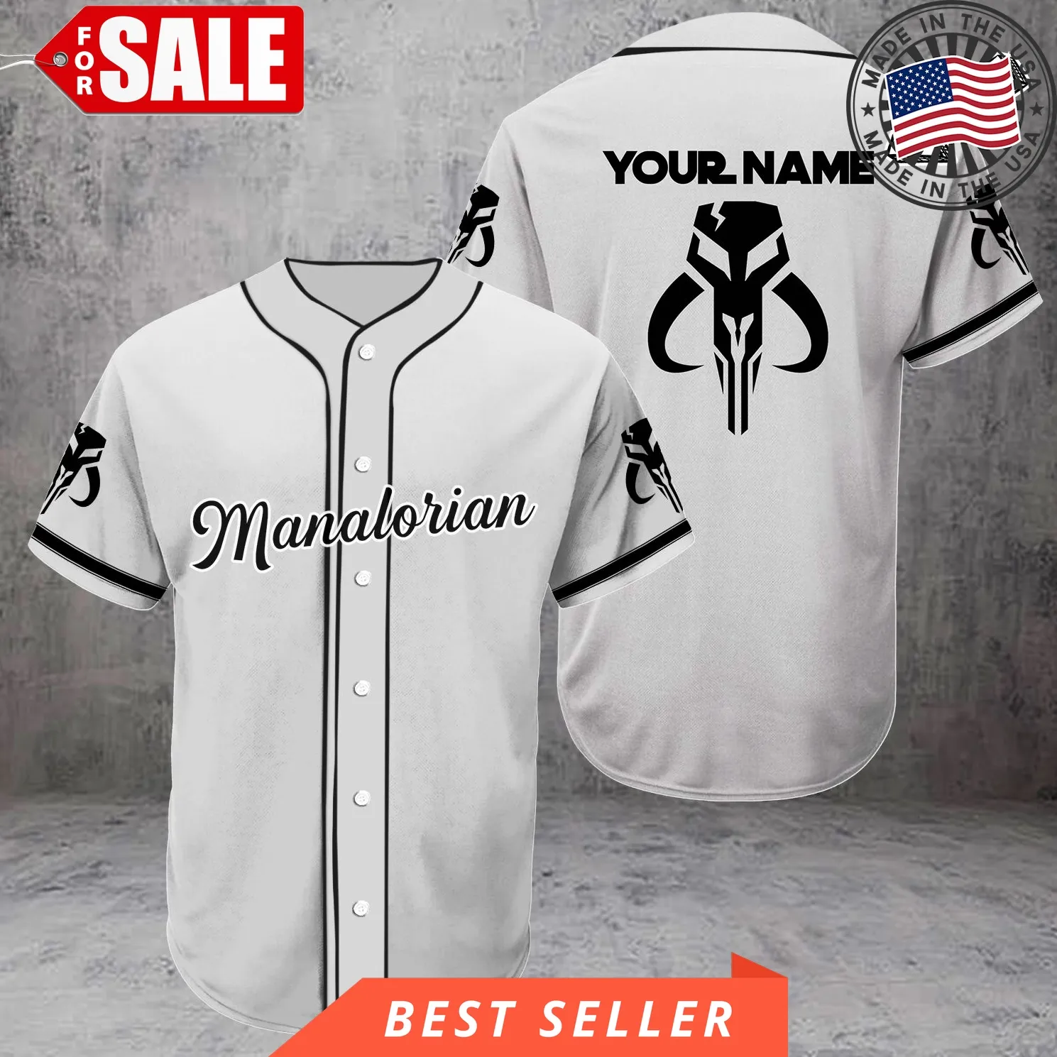 Film Star Man Baseball Tee Jersey Shirt Personalized Custom Name Unisex Men Women