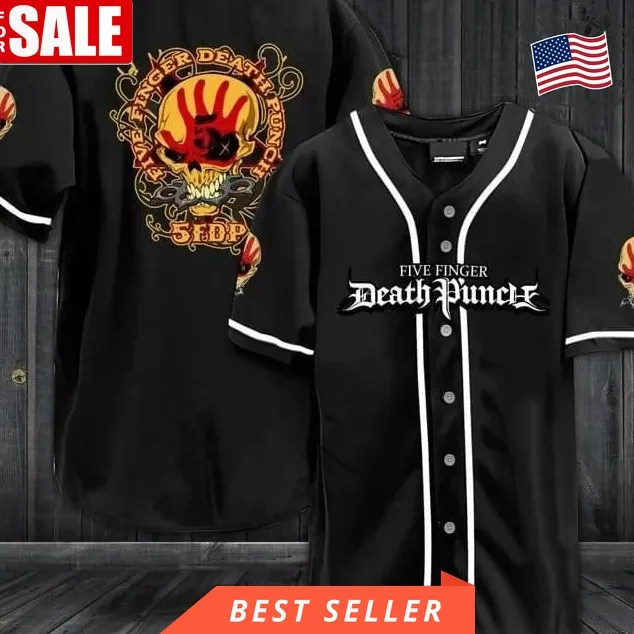 Five Finger Death Punch Gift For Lover Baseball Jersey
