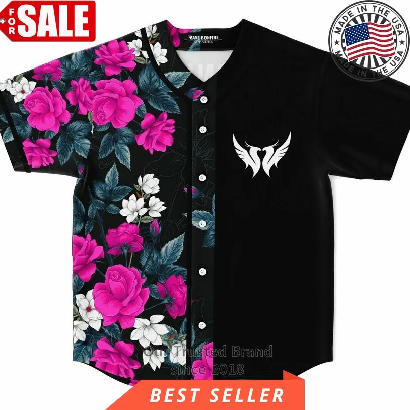  Flowers Illenials Baseball Jersey 