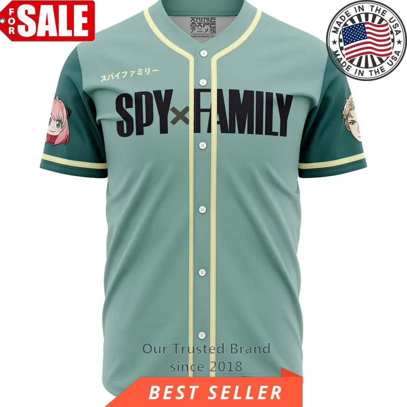 Forger Spy X Family Baseball Jersey