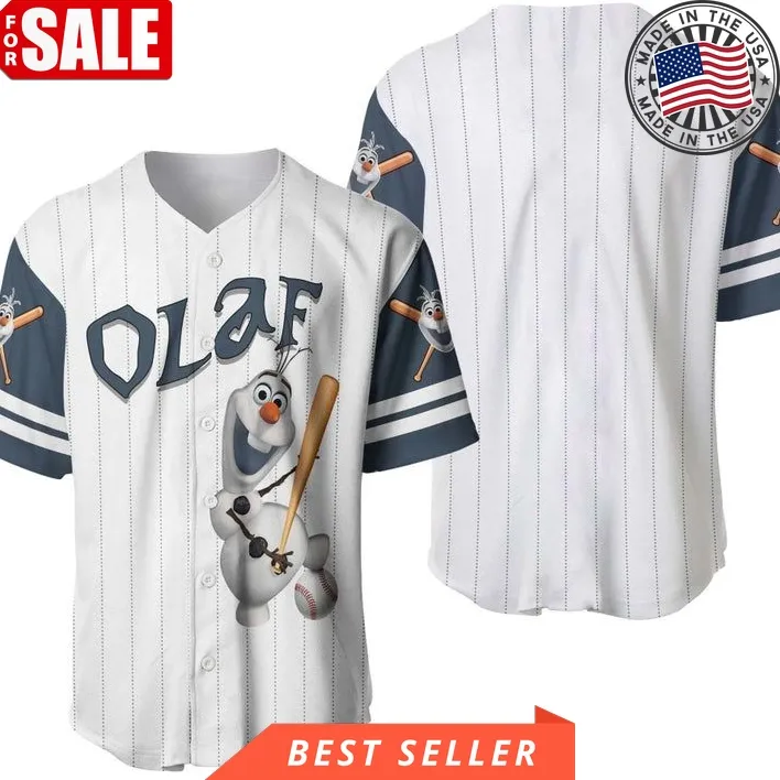 Frozen Olaf Baseball Jersey 555 Gift For Lover Jersey
