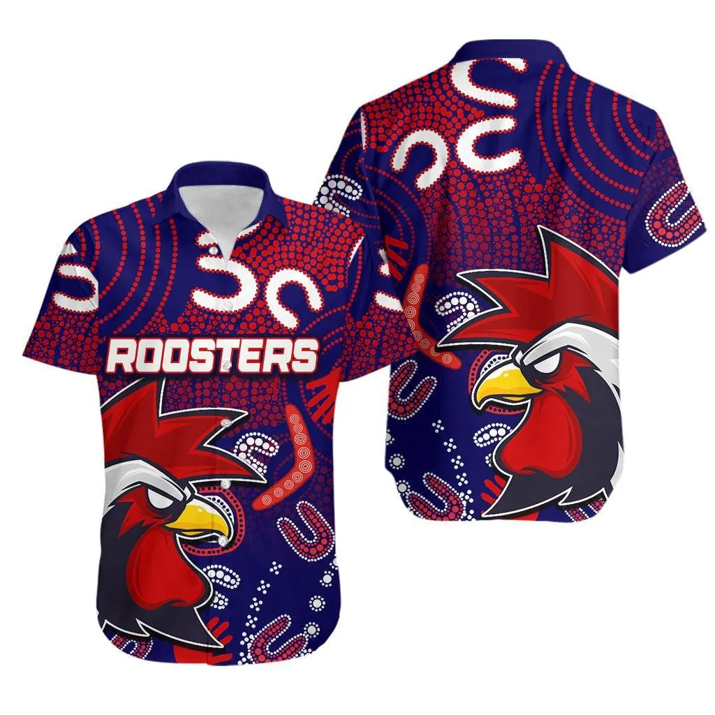 Roosters Hawaiian Shirt Indigenous No1 Lt6_1