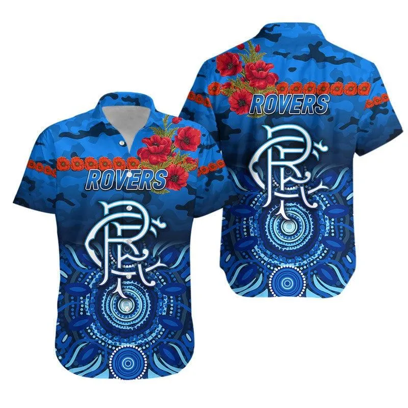 Rovers Football Club Anzac Hawaiian Shirt Indigenous Vibes Lt8_0