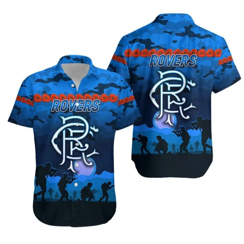 Rovers Football Club Anzac Hawaiian Shirt Simple Style Lt8_1