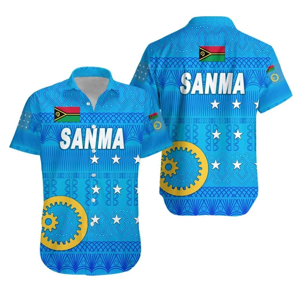 Sanma Province Hawaiian Shirt Vanuatu Pattern Traditional Style Lt8_1