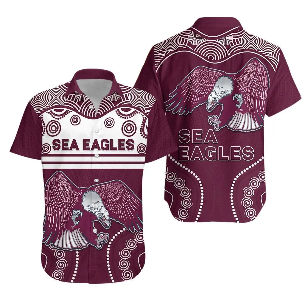 Sea Eagles Indigenous Hawaiian Shirt Manly Forever Lt13_1