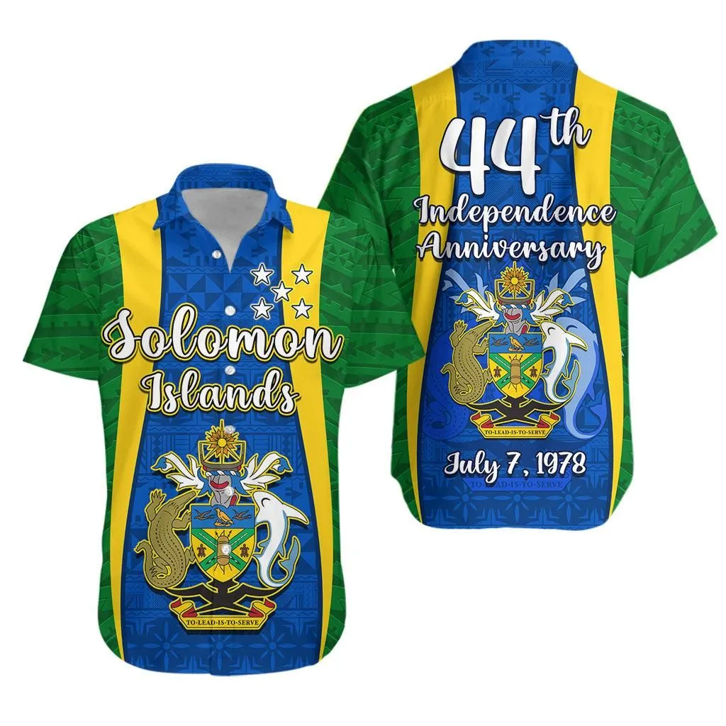 Solomon Islands Day Hawaiian Shirt 44 Years Independence Anniversary Lt13_0