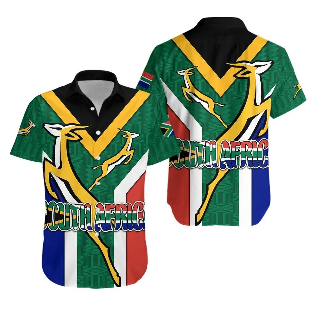 South Africa Hawaiian Shirt Springboks Rugby Be Proud_1