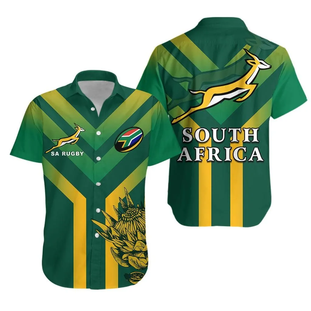 South Africa Rugby 2021 Hawaiian Shirt Bokke Version Special Lt13_1