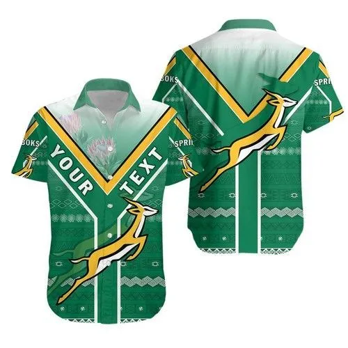 South Africa Rugby Hawaiian Shirt Springboks Forever K13_0