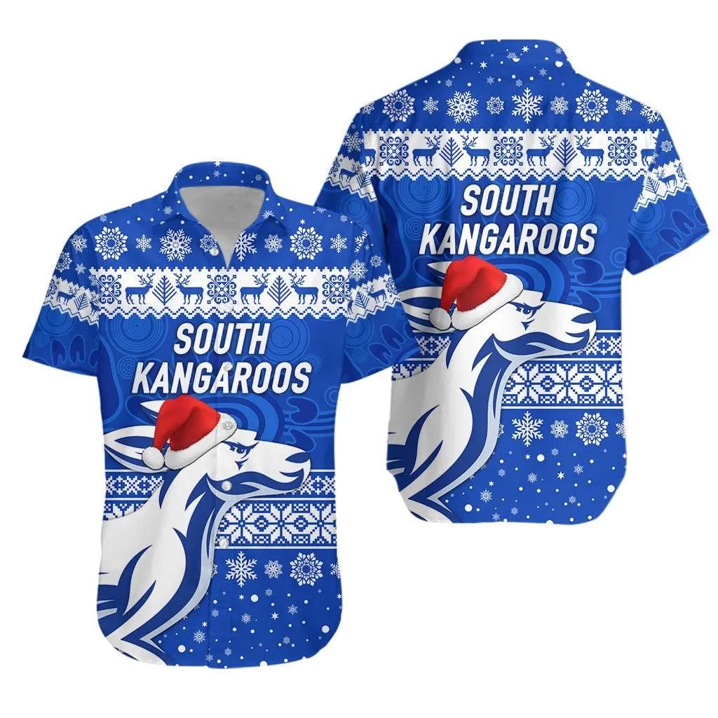 South Alice Football Club Hawaiian Shirt Christmas Kangaroos Simple Style Lt8_1
