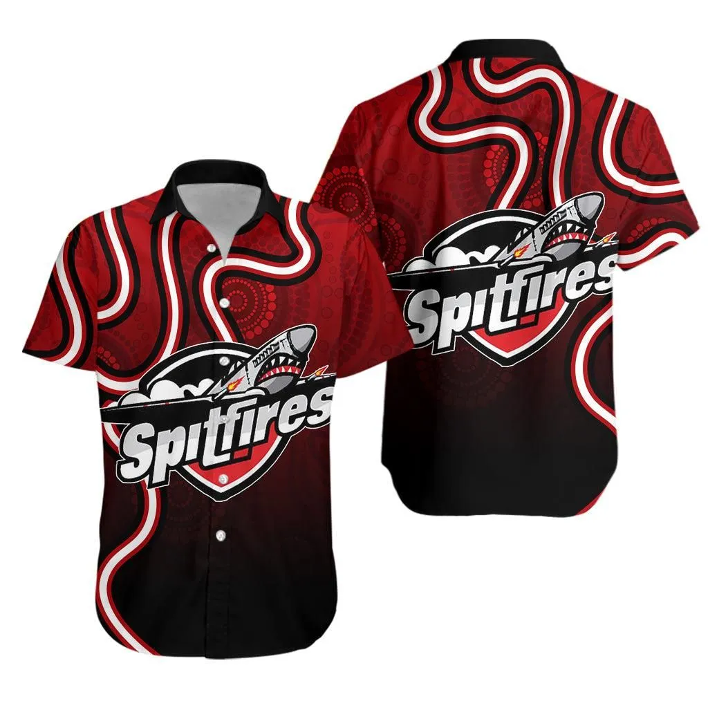 Sporties Spitfires Mix Aboriginal Hawaiian Shirt   Lt20_0