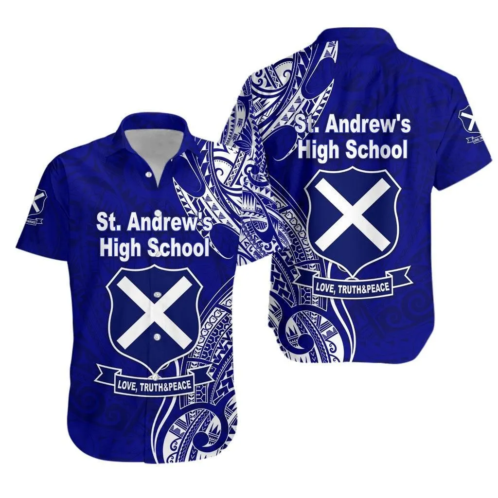St Andrews High School Hawaiian Shirt Original Style Lt8_1