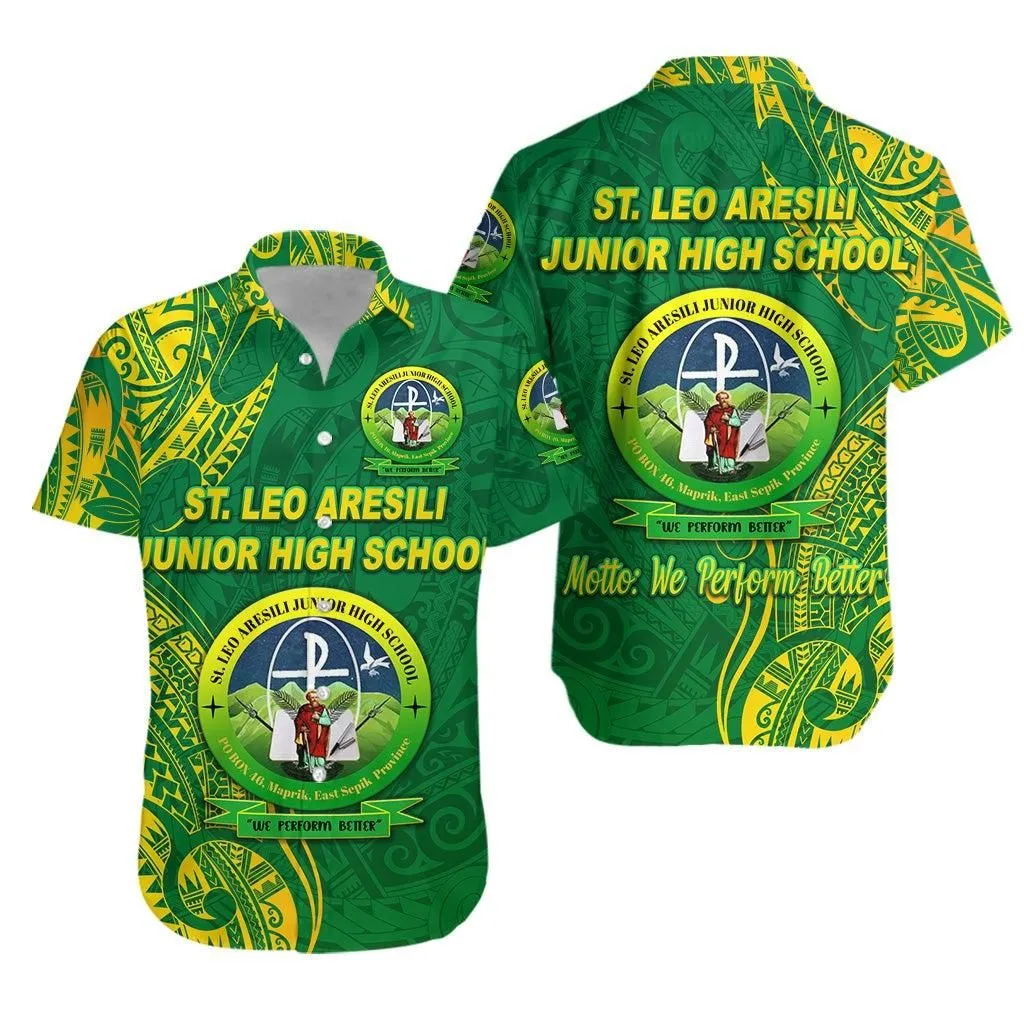 St Leo Aresili Junior High School Hawaiian Shirt Original Style Lt8_1